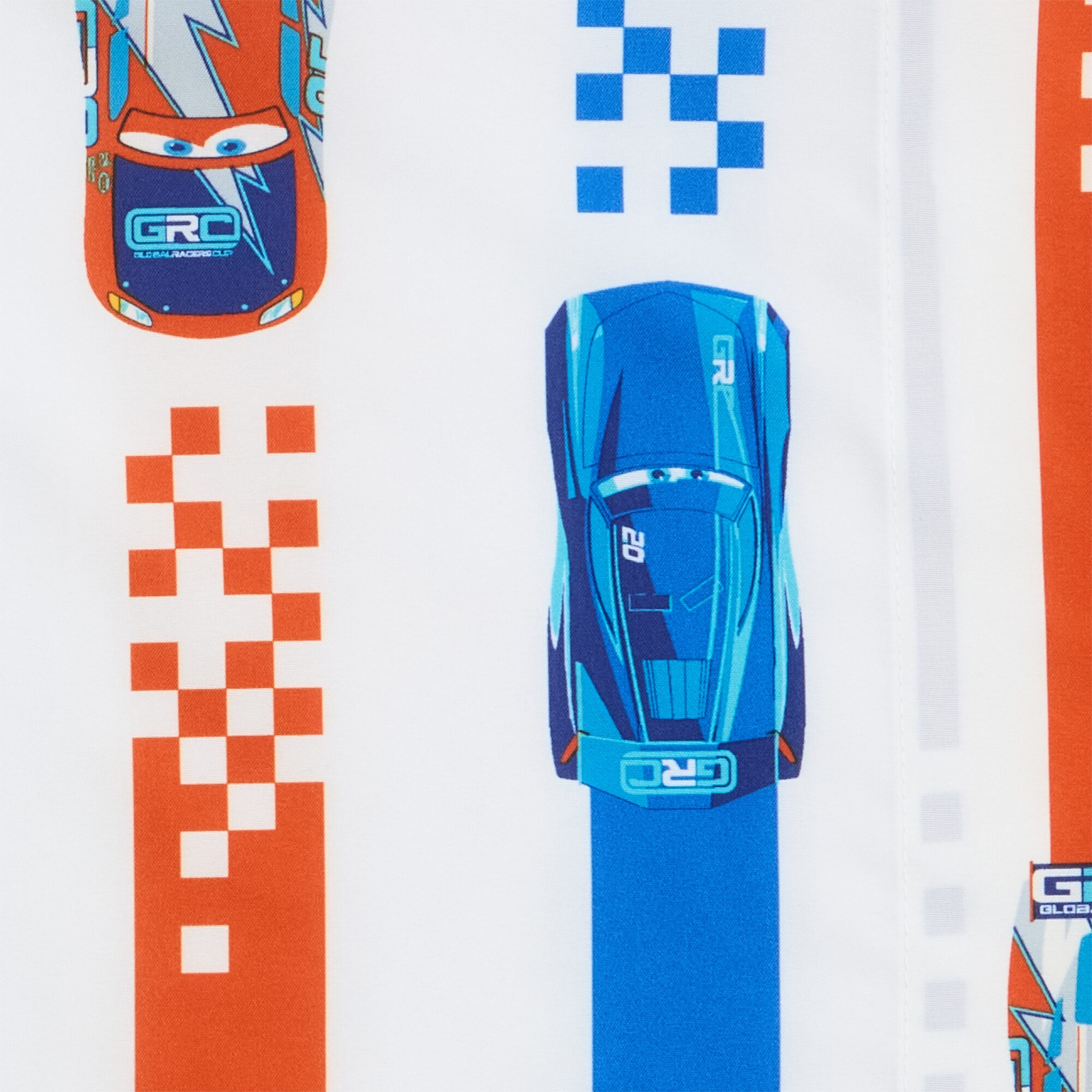 Disney Collection Global Racers Cup Cars Sheet Set