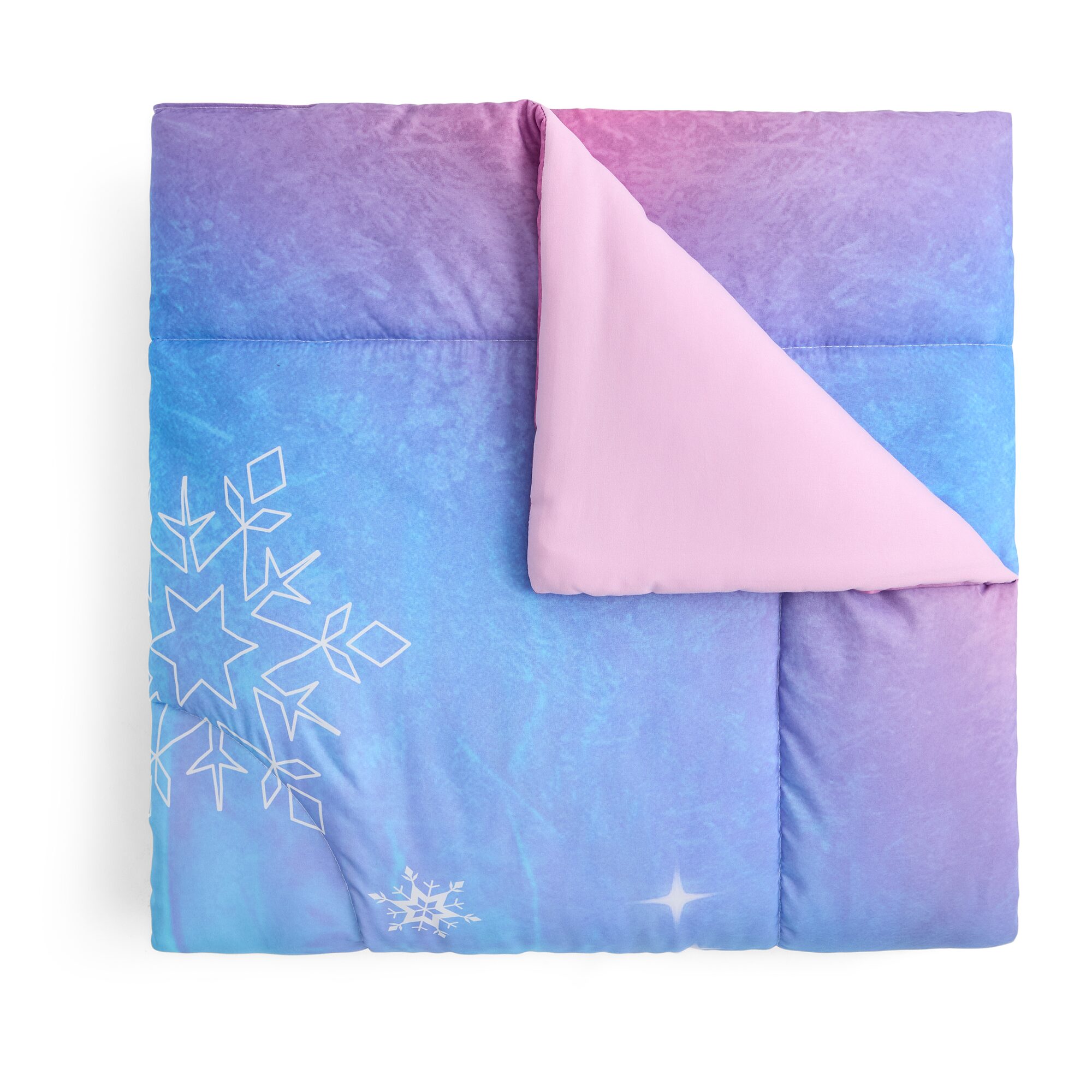Disney Collection Sparkle Snowland Frozen Comforter