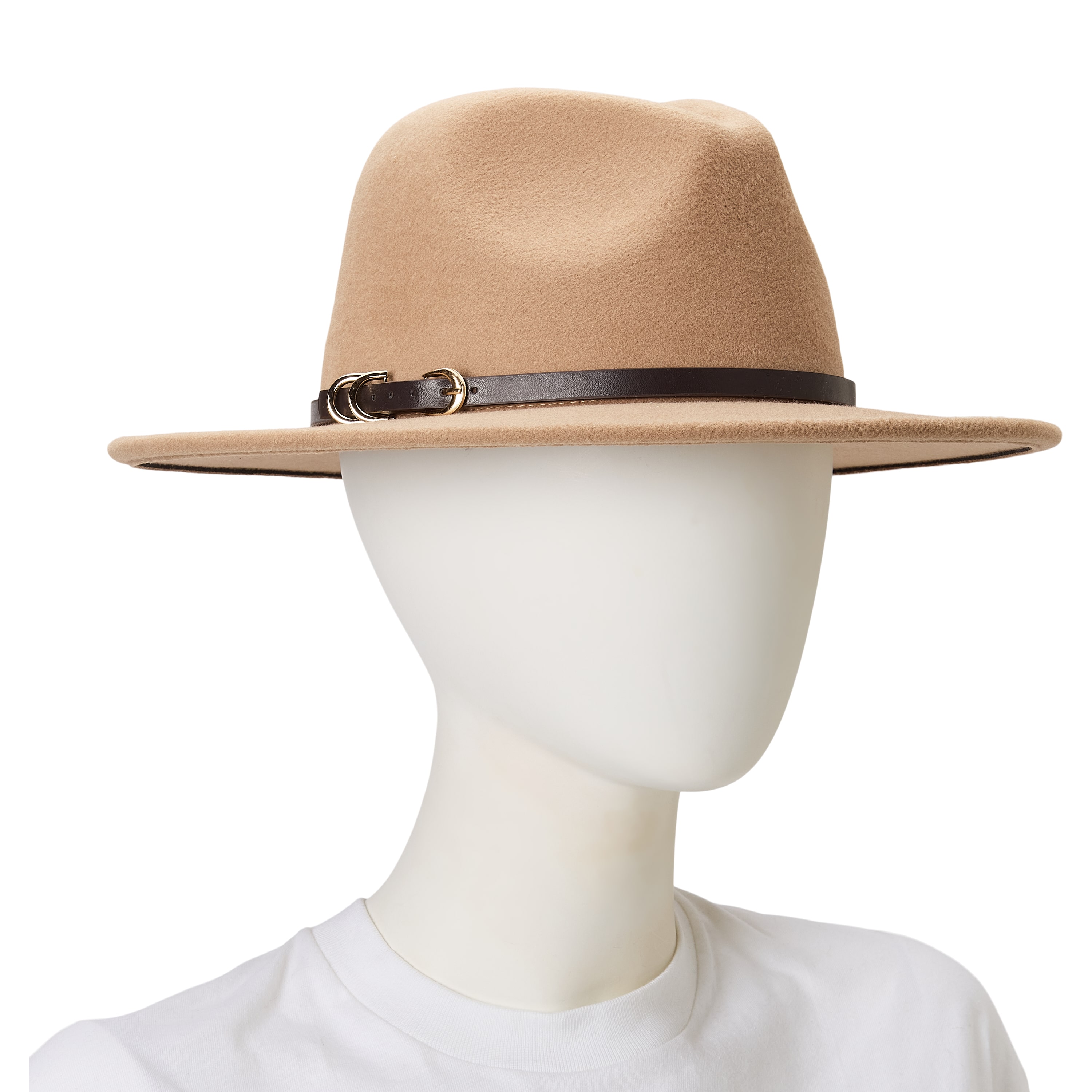 Liz Claiborne Felt With Belt Trim Womens Panama Hat