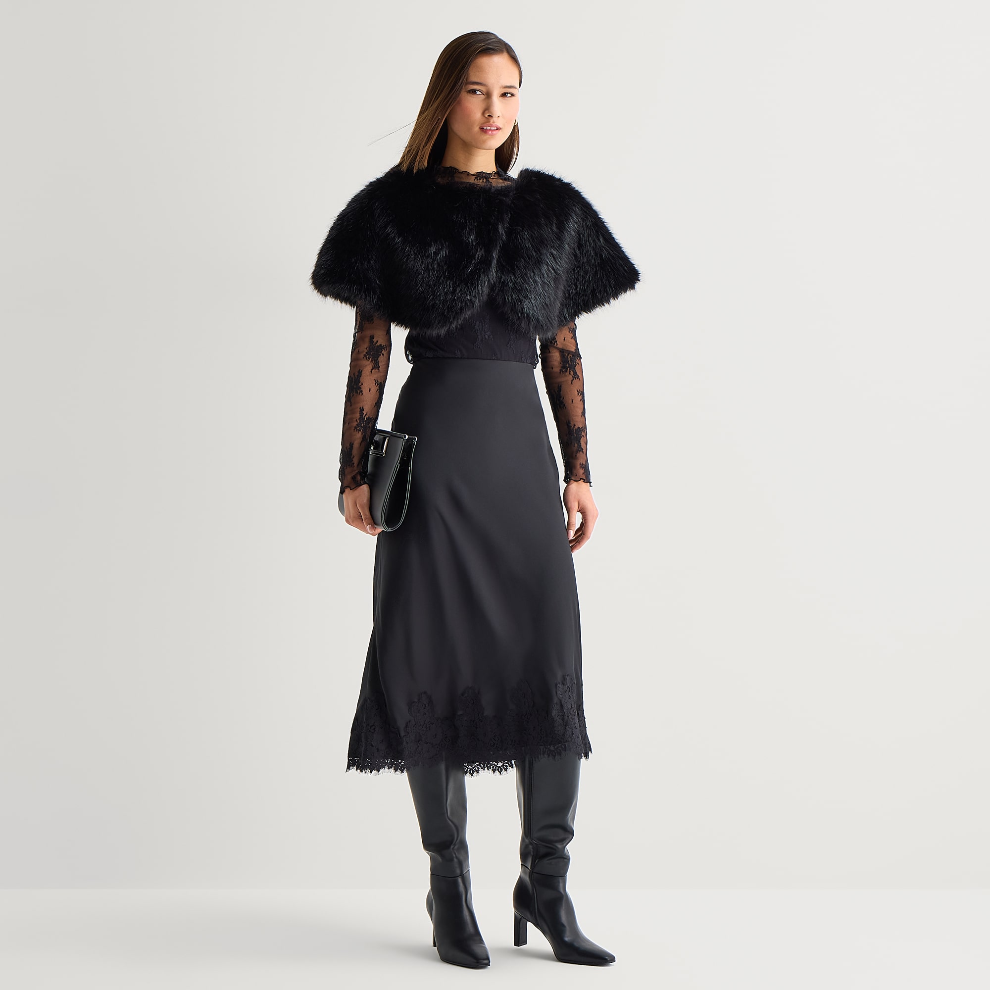 Worthington Faux Fur Wrap