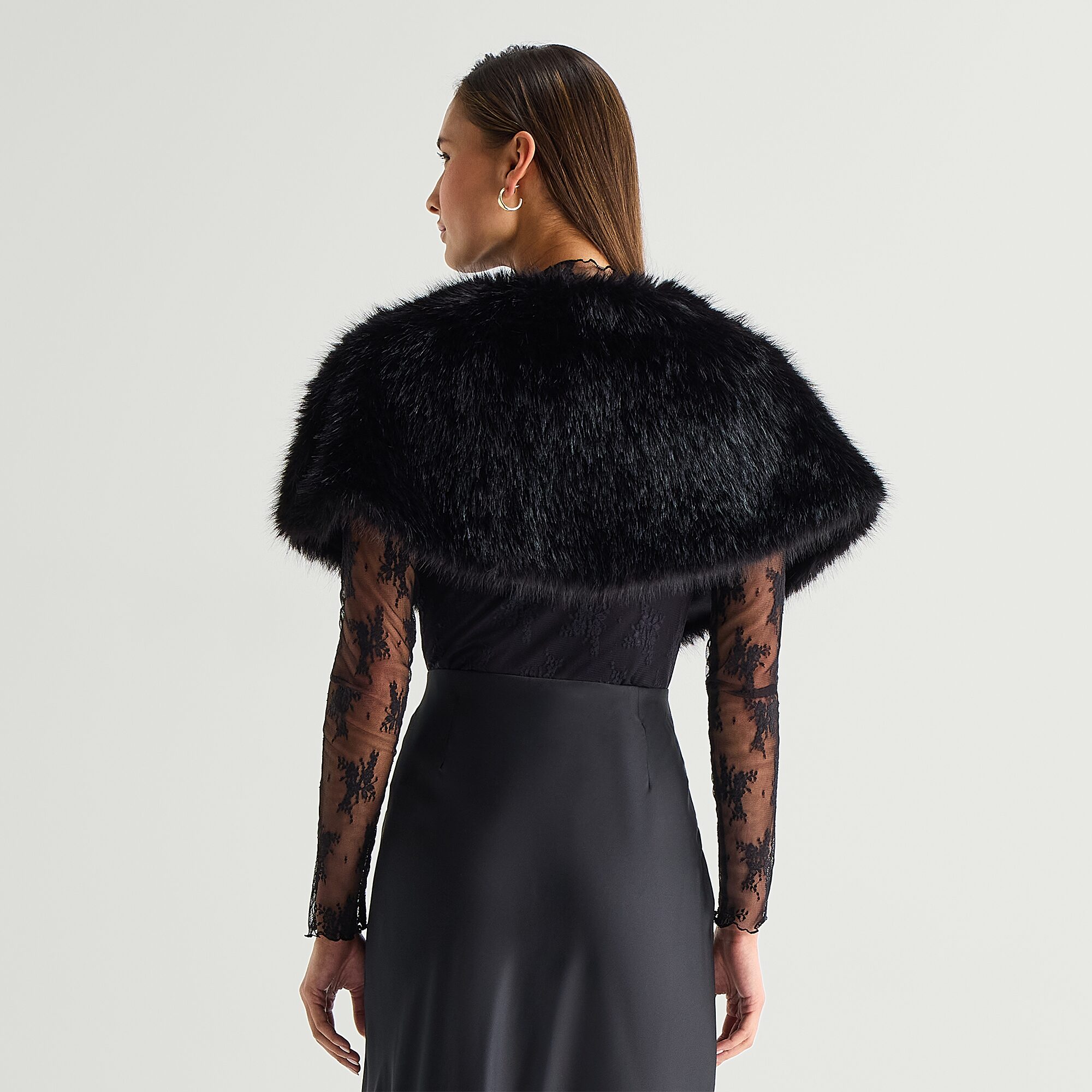 Worthington Faux Fur Wrap