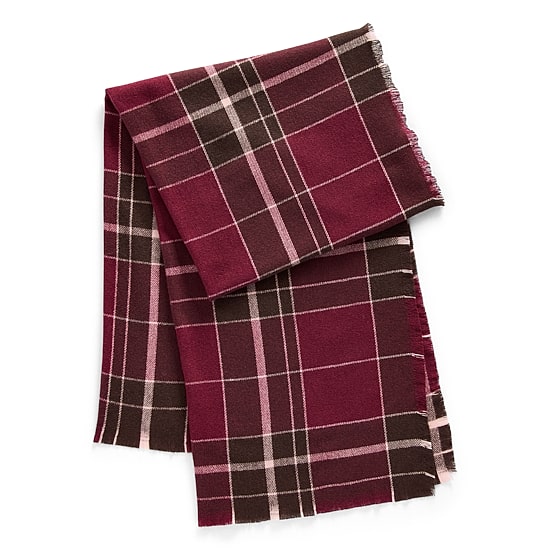 Liz Claiborne Print Cashmere Like Wrap Scarf