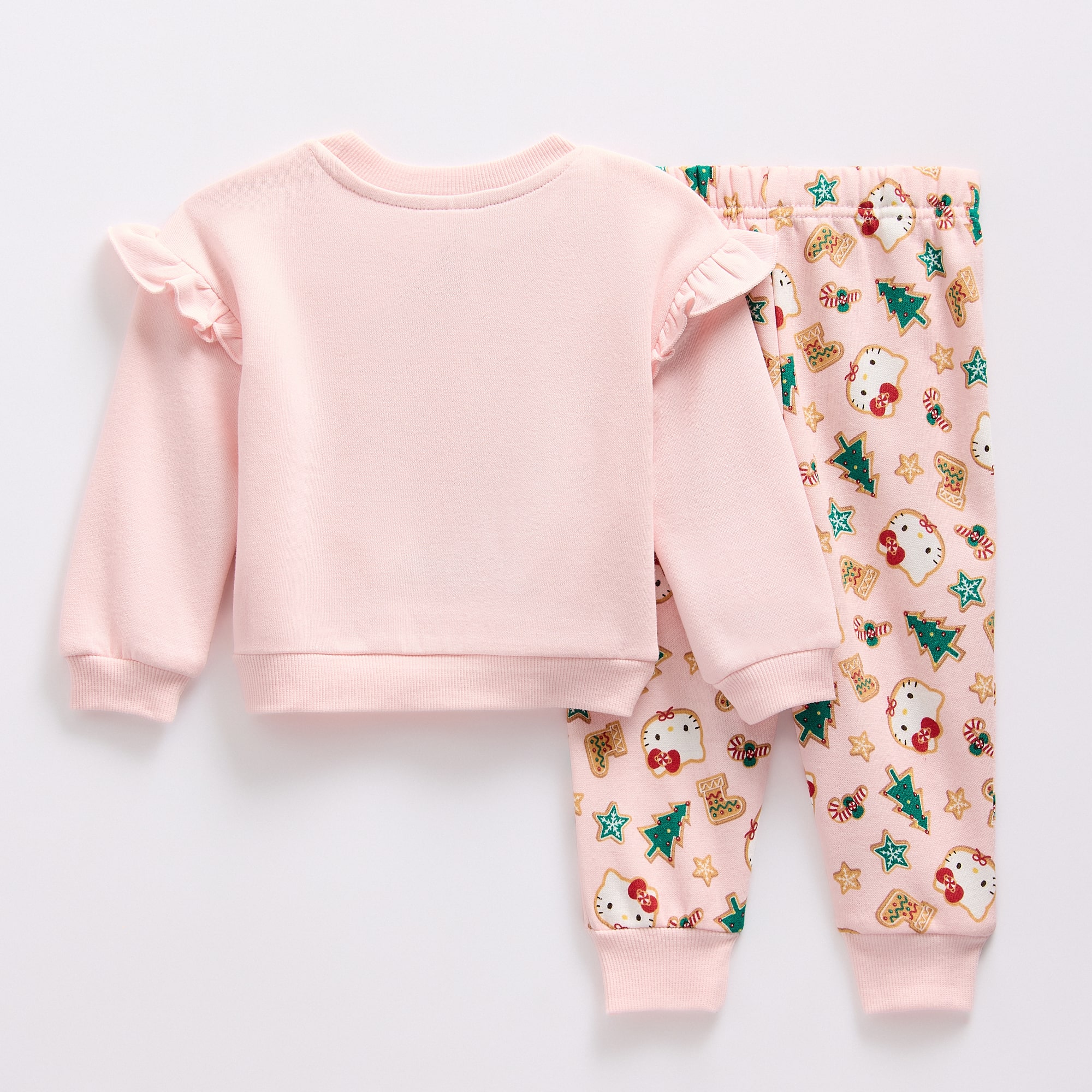 Baby Unisex Hello Kitty Knit 2-pc. Pant Set