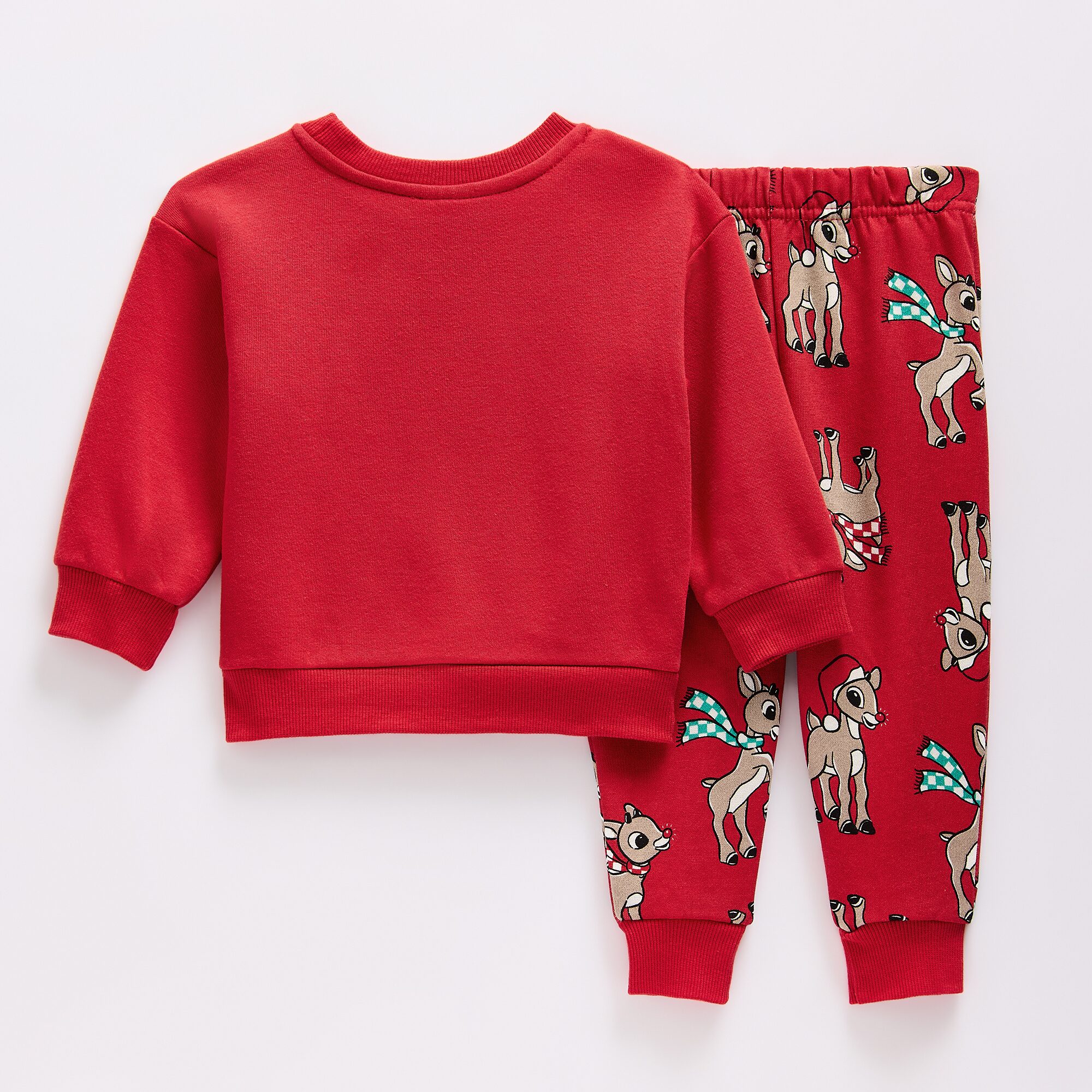 Baby Unisex Rudolph Knit 2-pc. Pant Set