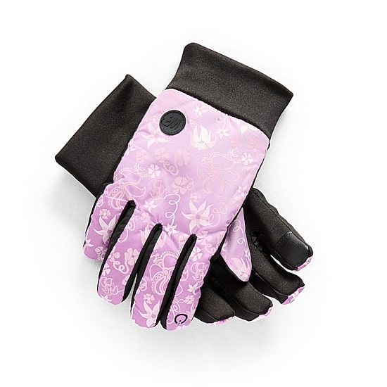 WinterProof Silicone Grip On Palm Big Kid Girls Breathable Gloves