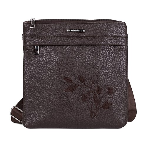 Julia Buxton Maggie Crossbody Bag In Brown