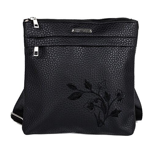 Julia Buxton Maggie Crossbody Bag In Black