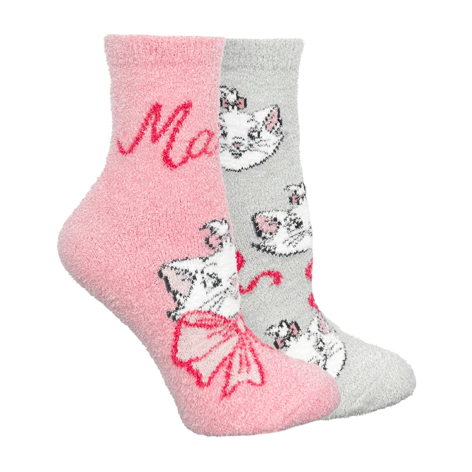 Womens 2 Pair The Aristocats Crew Socks