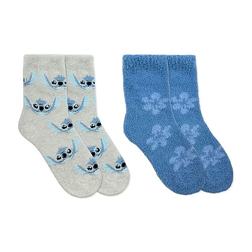 Licensed Properties Womens 2 Pair Crew Socks In Blue