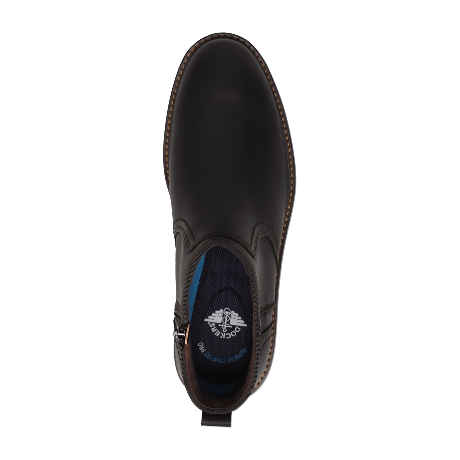 Dockers Mens Blackwell Block Heel Chelsea Boots