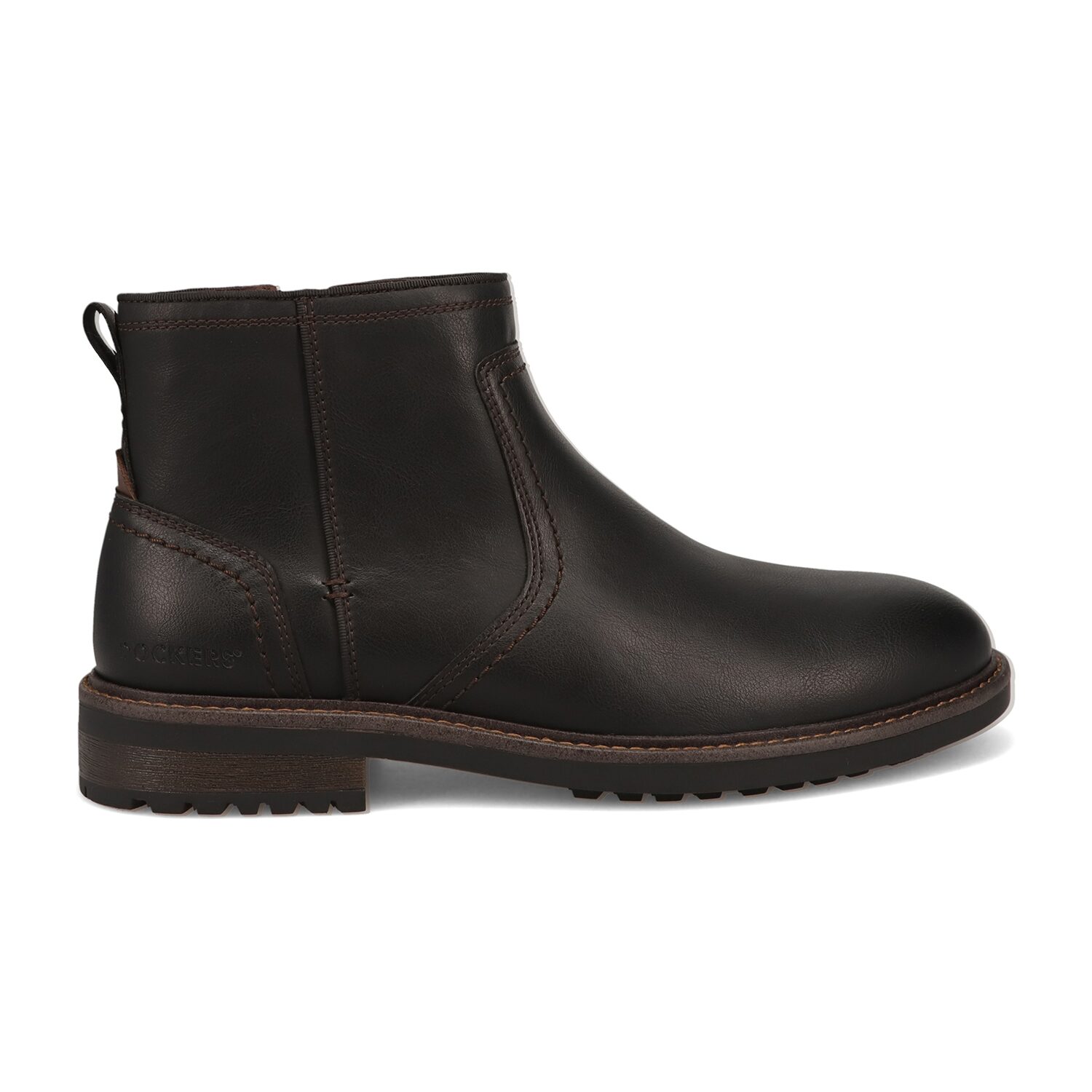 Dockers Mens Blackwell Block Heel Chelsea Boots