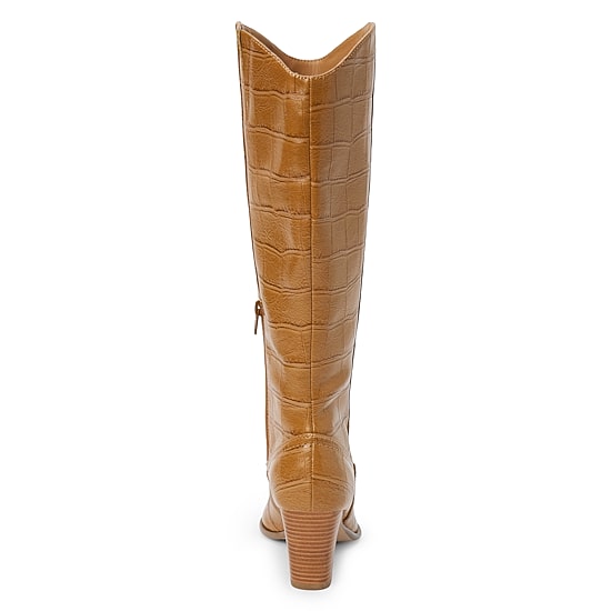 COCONUTS BY Matisse Womens Kirby Stacked Heel Dress Boots