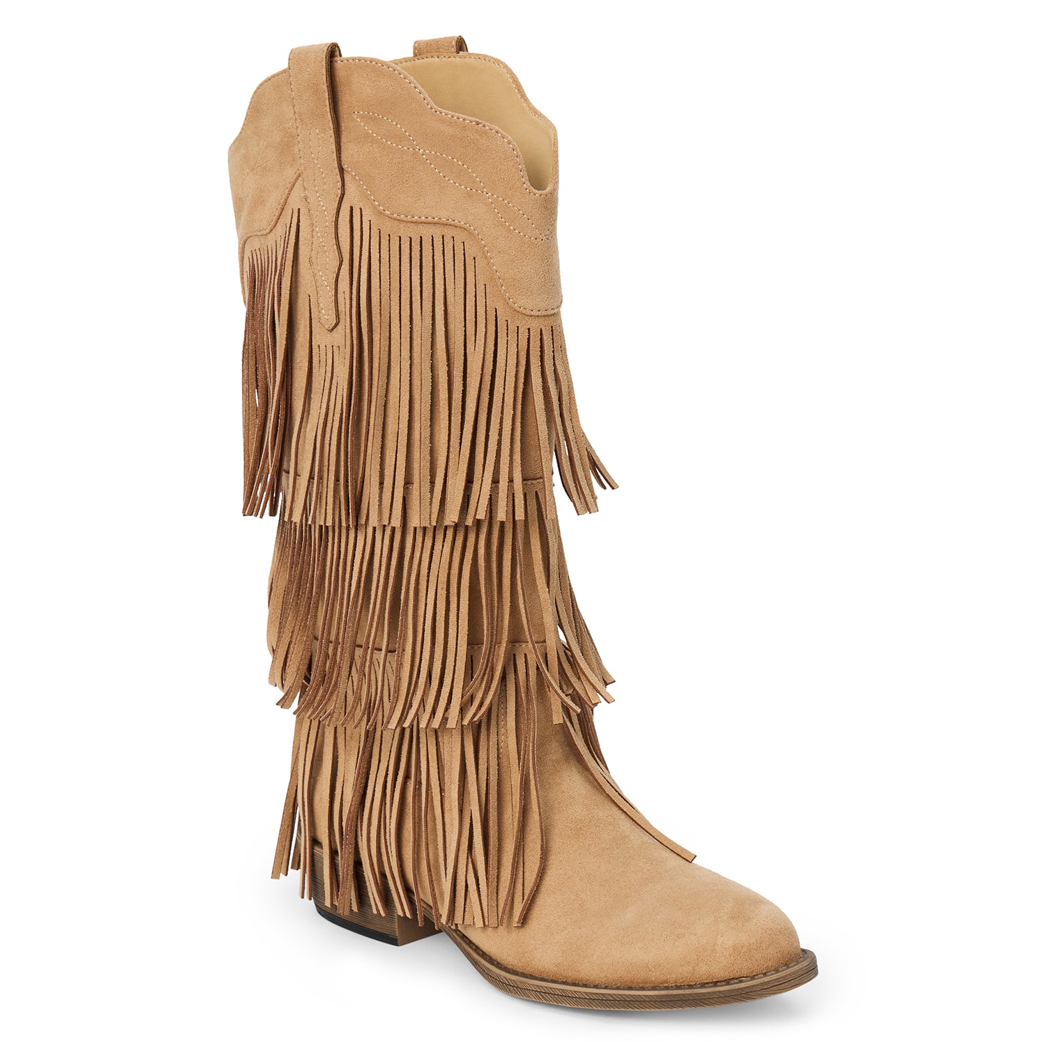 COCONUTS BY Matisse Womens Saloon Block Heel Cowboy Boots
