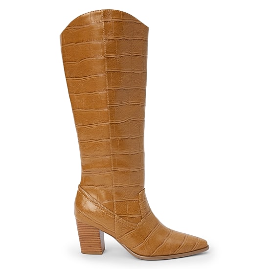 COCONUTS BY Matisse Womens Kirby Stacked Heel Dress Boots