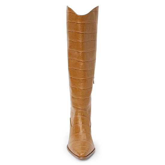 COCONUTS BY Matisse Womens Kirby Stacked Heel Dress Boots