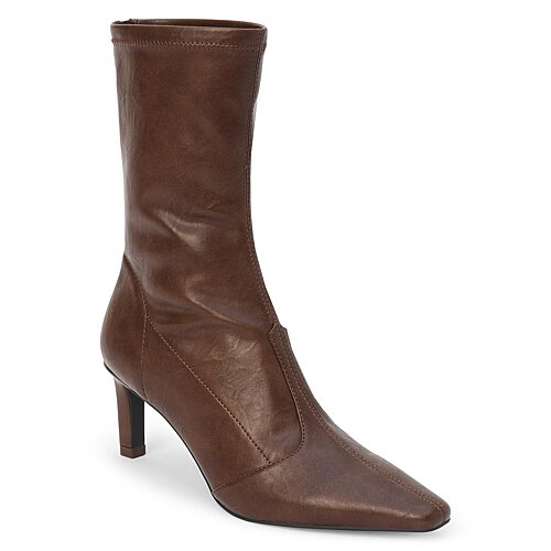 Coconuts By Matisse Womens Clara Stiletto Heel Dress Boots In Brown