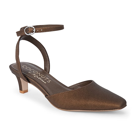 COCONUTS BY Matisse Finn Womens Pointed Closed Toe Kitten Heel Pumps