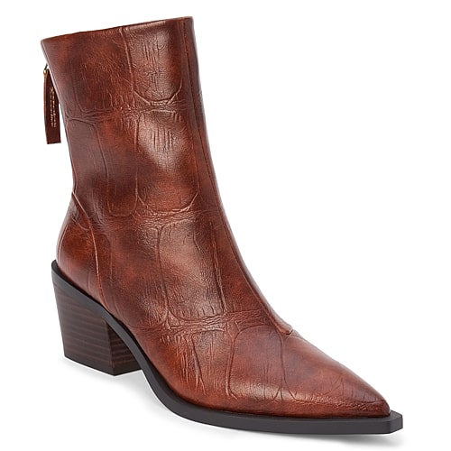 Coconuts By Matisse Womens Matteo Block Heel Dress Boots In Brown