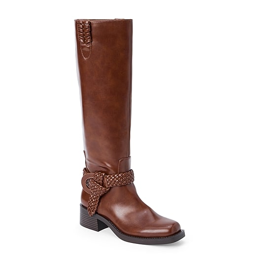COCONUTS BY Matisse Womens Cheyenne Block Heel Dress Boots