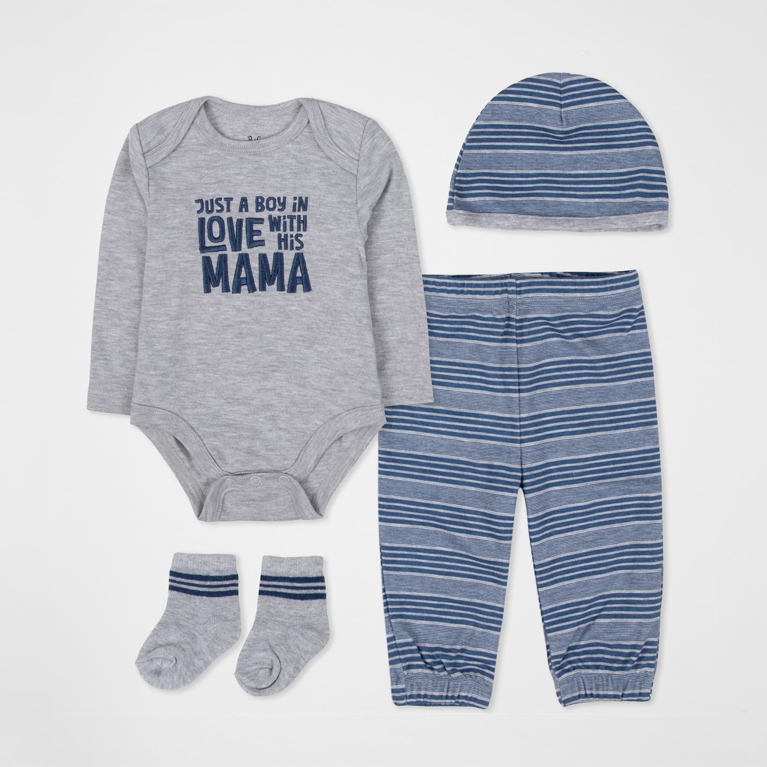 Baby Essentials Boys 4-pc. Pant Set