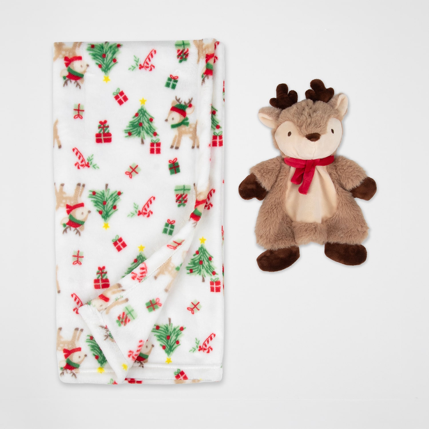 Baby Essentials Christmas 2-pc. Baby Blanket