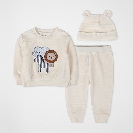 Baby Essentials Baby Boys 3-pc. Pant Set