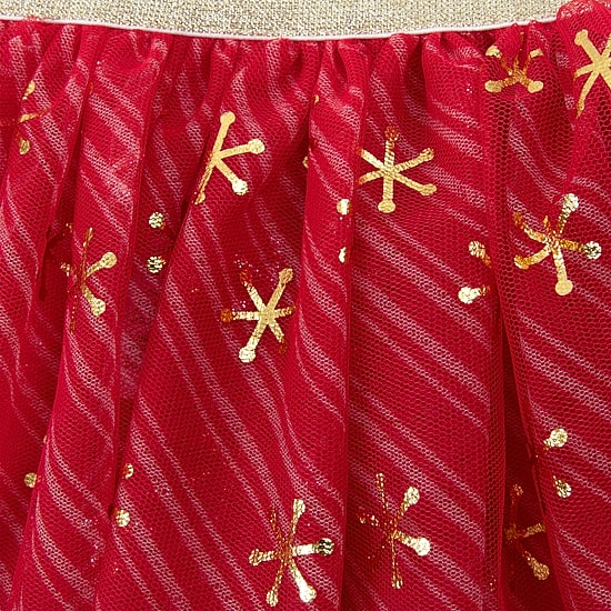 Baby Essentials Christmas Baby Girls 4-pc. Skirt Set