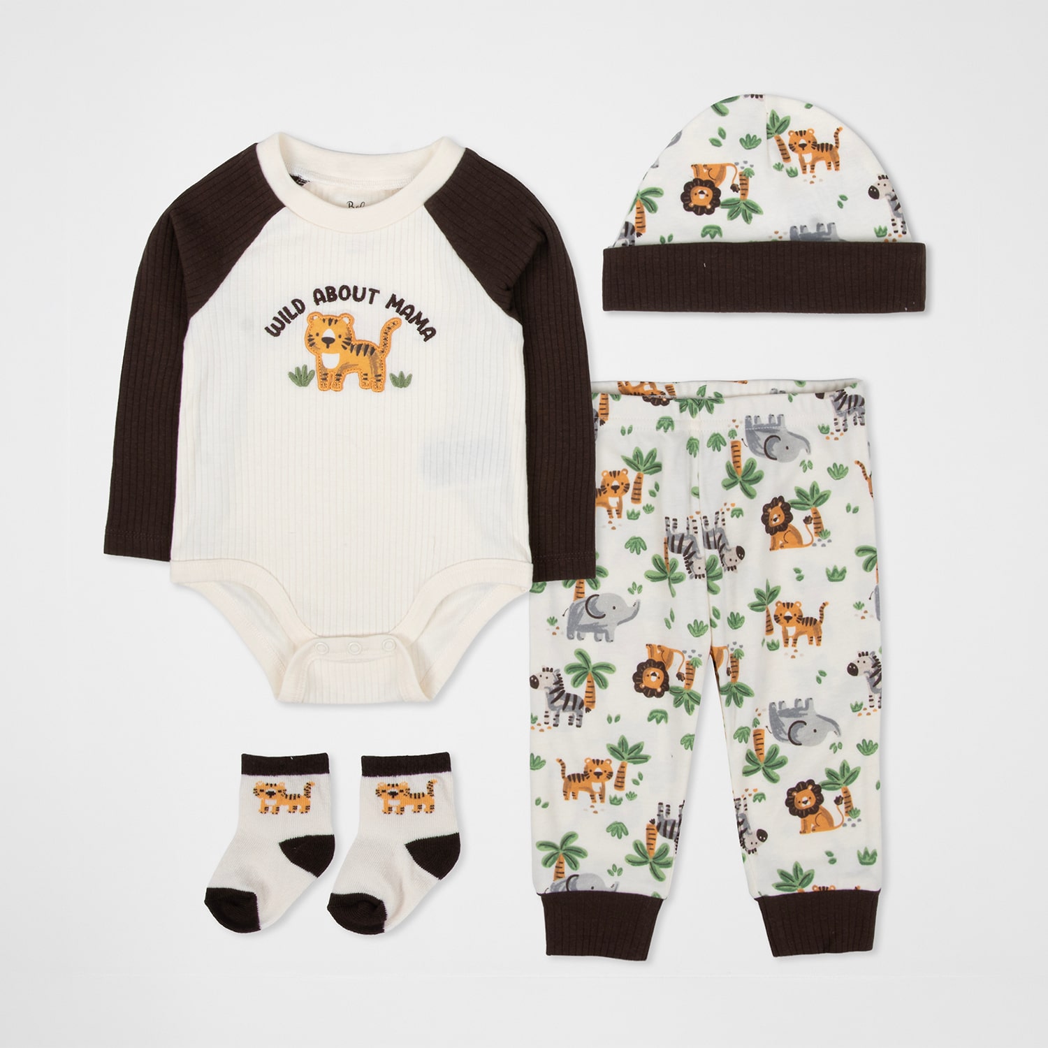Baby Essentials Boys 4-pc. Pant Set
