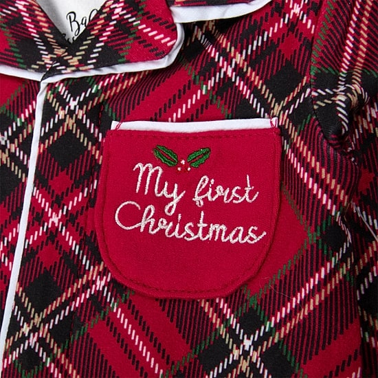 Baby Essentials My First Christmas Baby Boys 2-pc. Plaid Sleep and Play