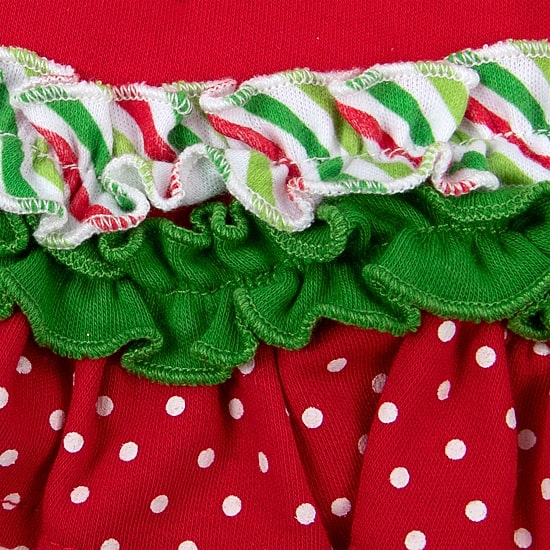 Baby Essentials Christmas Baby Girls Knit 2-pc. Pant Set