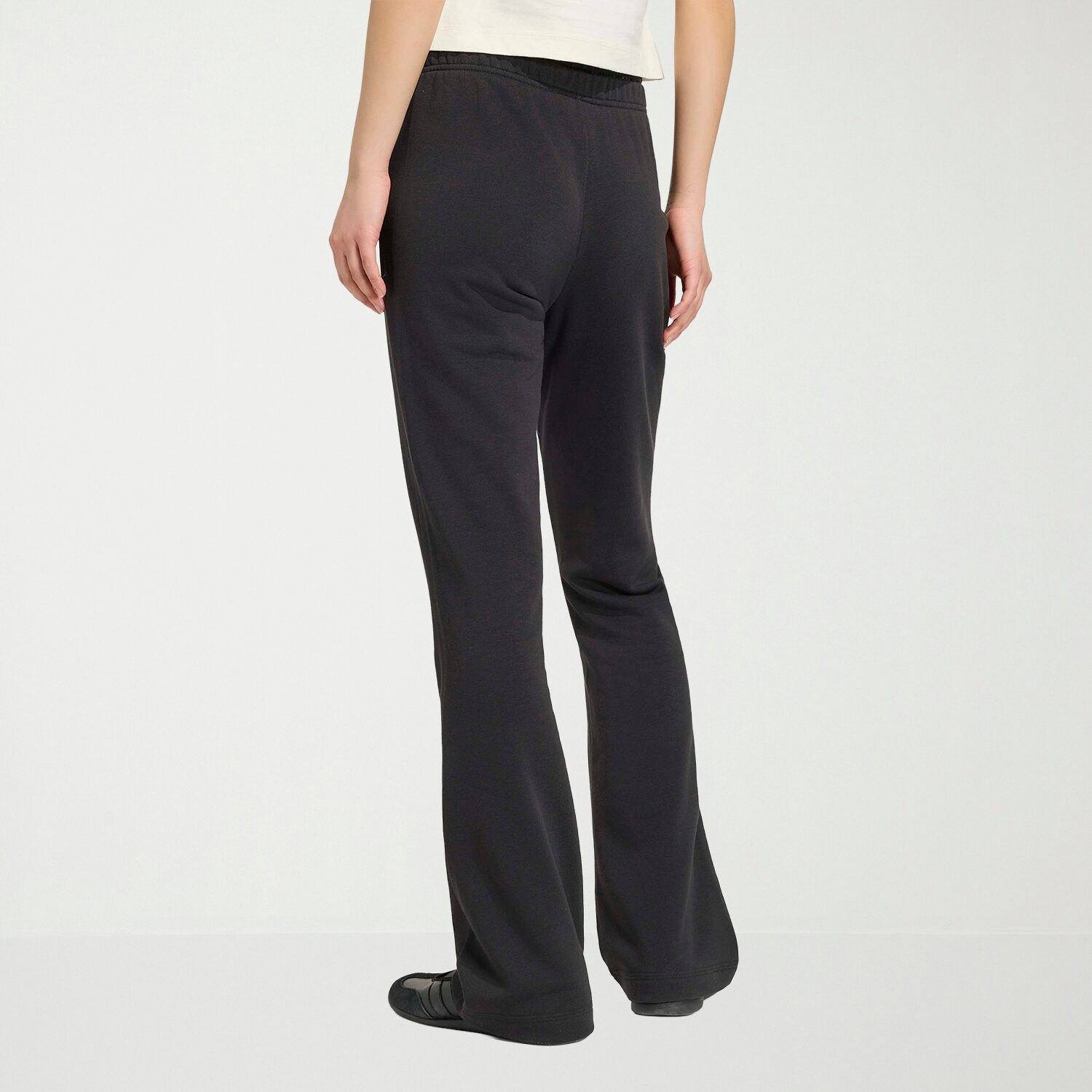 adidas Womens Flare Mid Rise Regular Fit Sweatpant