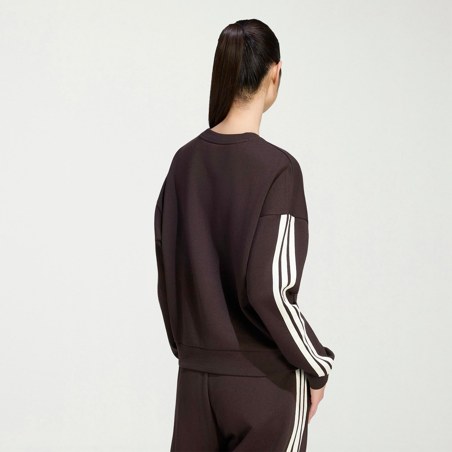 adidas Womens Crew Neck Long Sleeve Sweatshirt