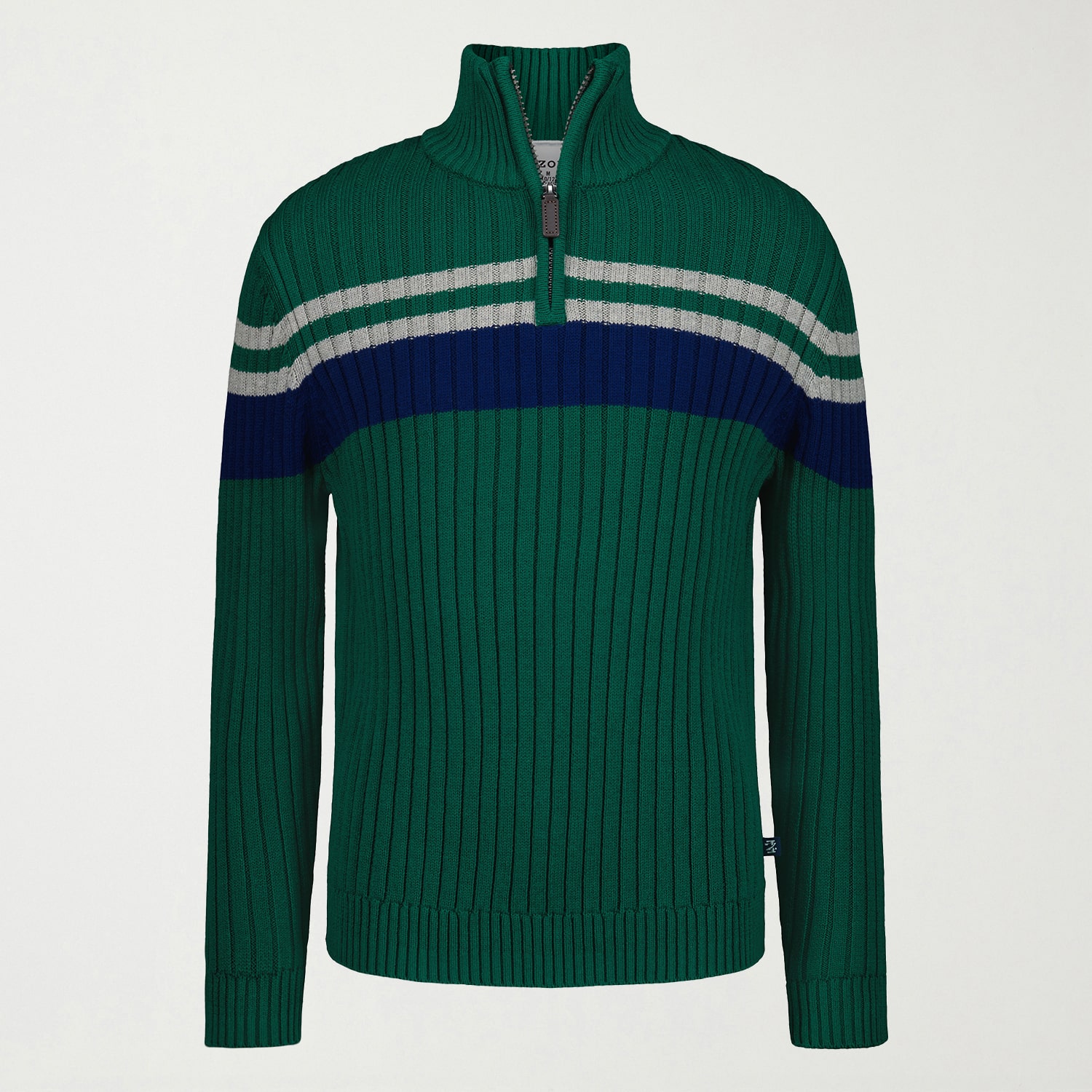 IZOD Little & Big Kid Boys Mock Neck Long Sleeve Quarter-Zip Pullover Sweater
