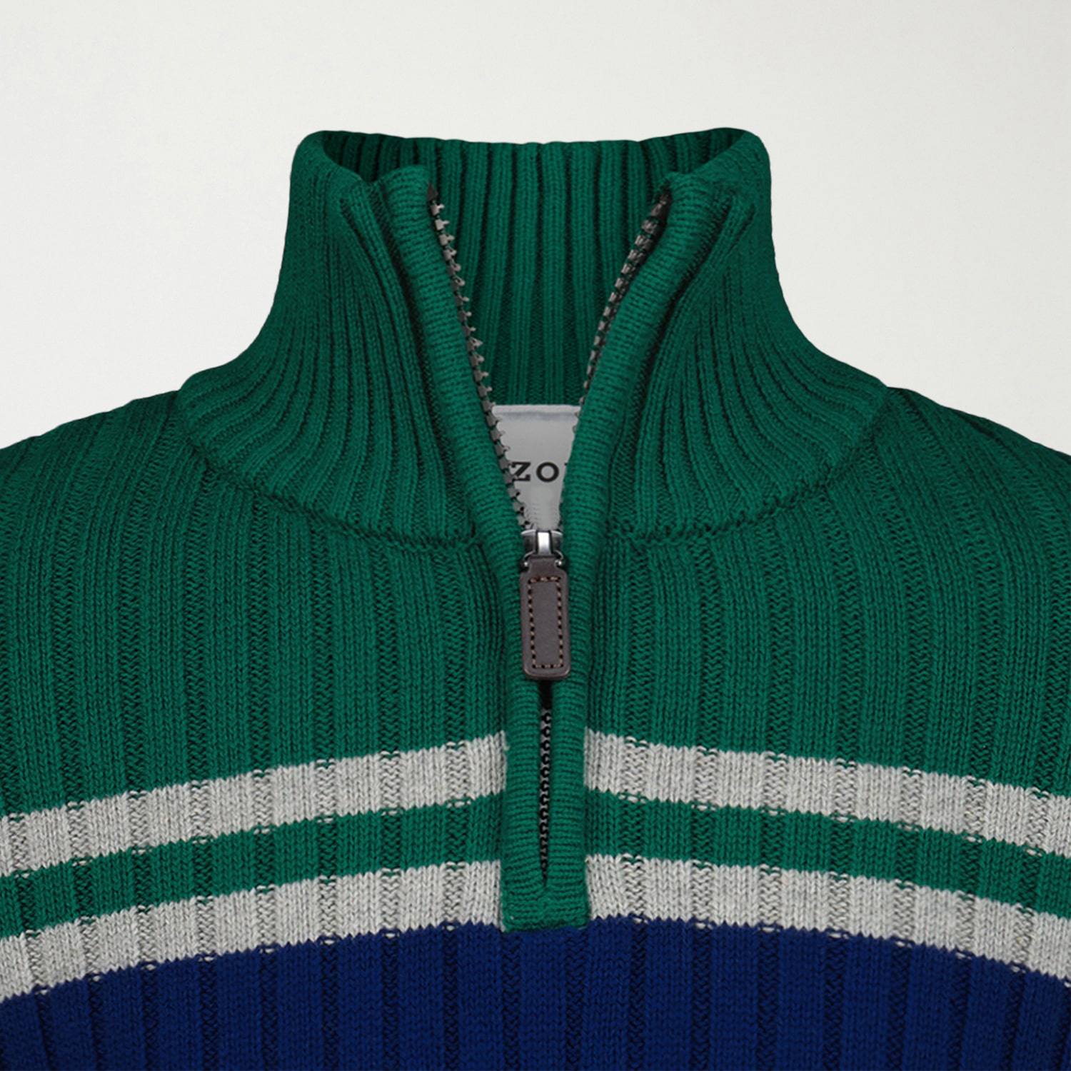 IZOD Little & Big Kid Boys Mock Neck Long Sleeve Quarter-Zip Pullover Sweater