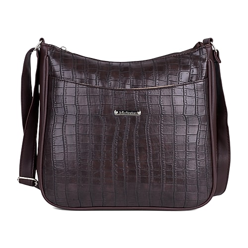 Julia Buxton Mikki Crossbody Bag In Brown