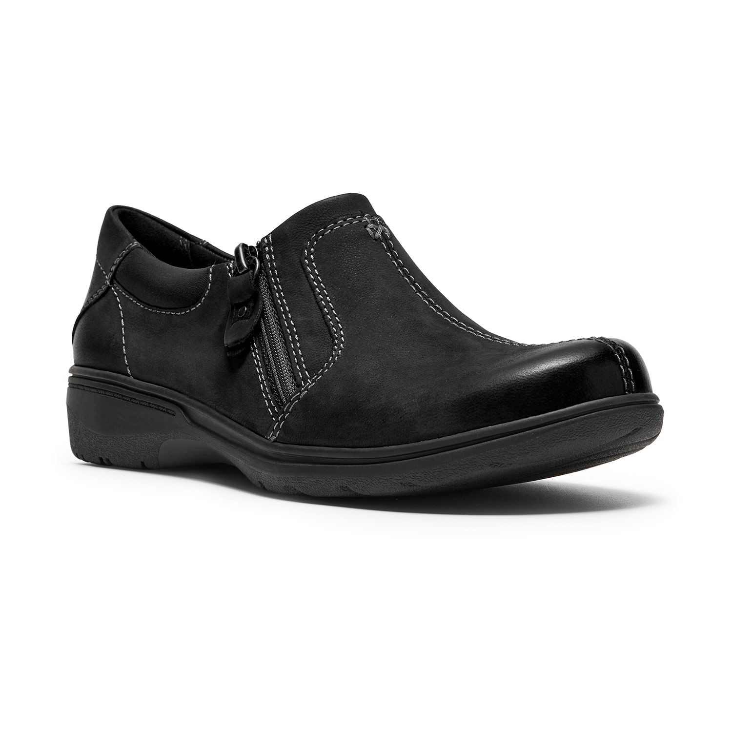 Clarks Carleigh Ease Womens Almond Closed Toe Oxford Shoes