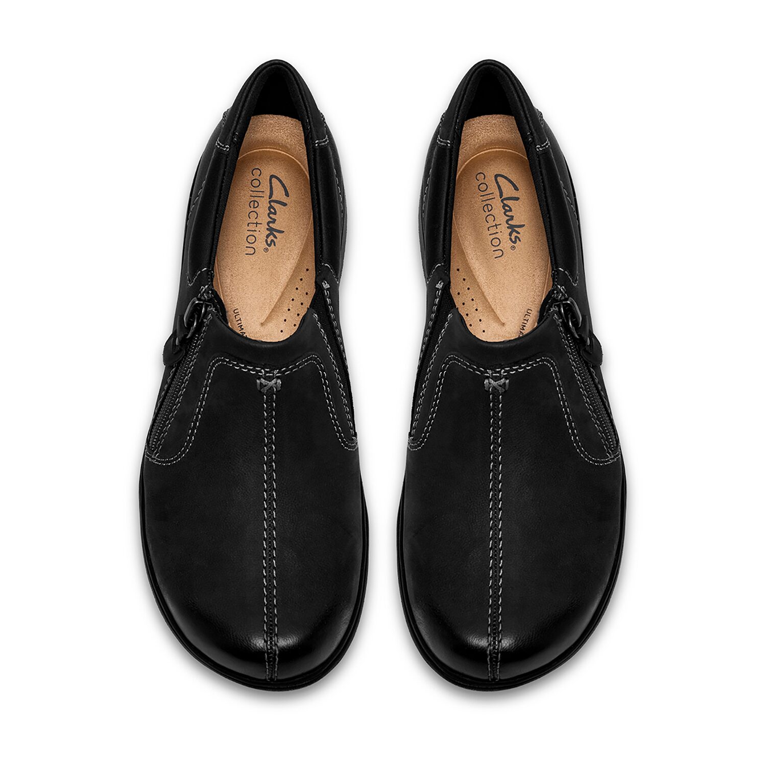 Clarks Carleigh Ease Womens Almond Closed Toe Oxford Shoes
