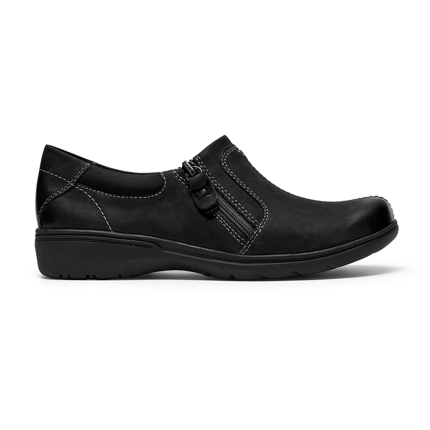 Clarks Carleigh Ease Womens Almond Closed Toe Oxford Shoes