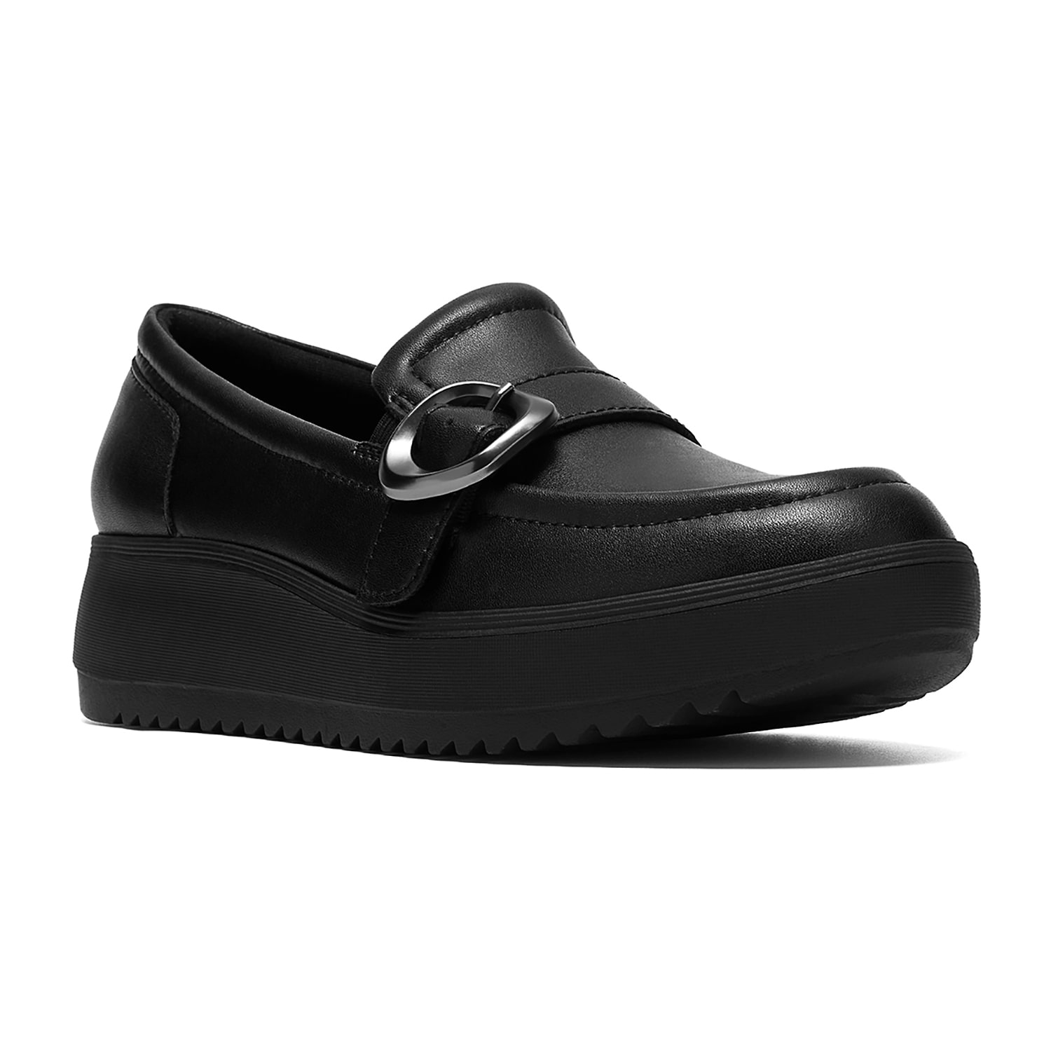 Clarks Zylah Vine Womens Round Closed Toe Loafers
