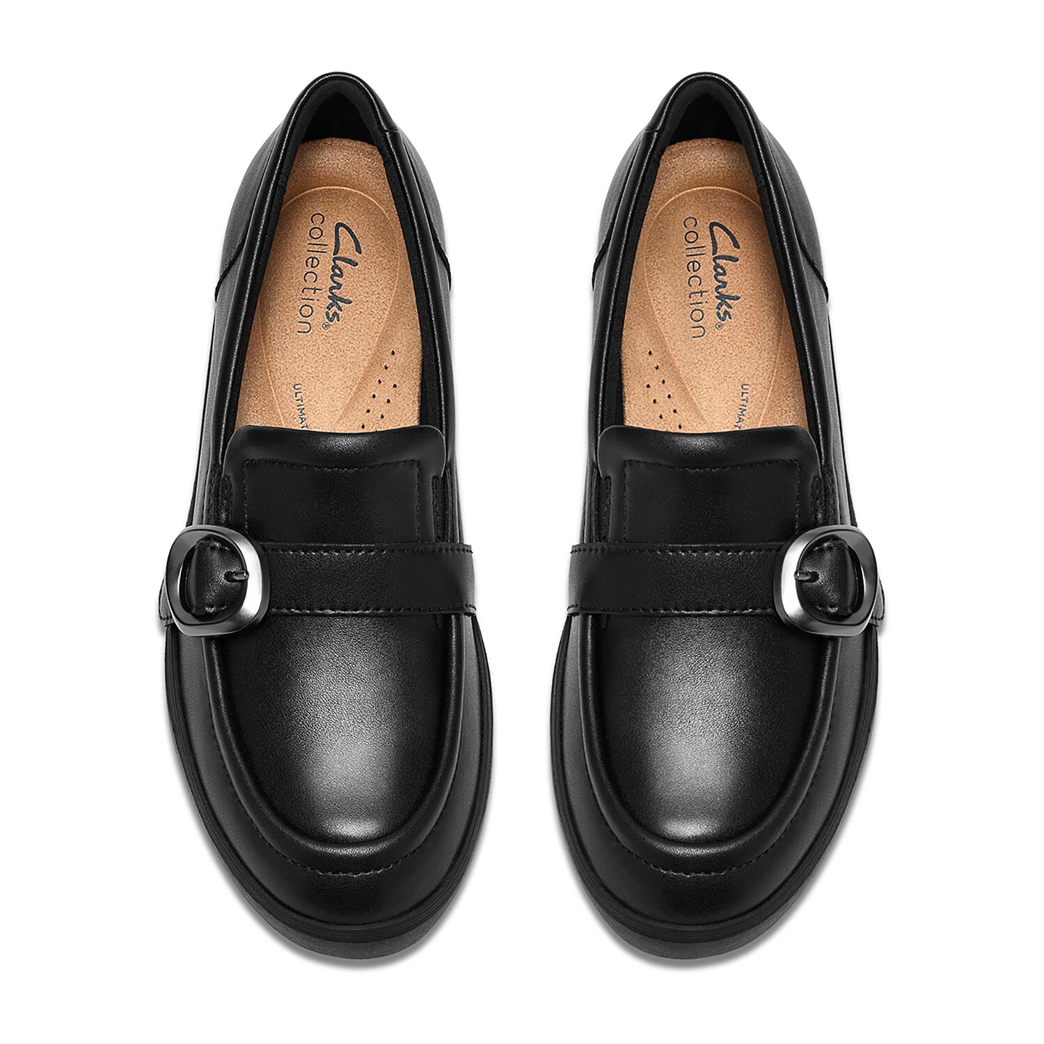Clarks Zylah Vine Womens Round Closed Toe Loafers
