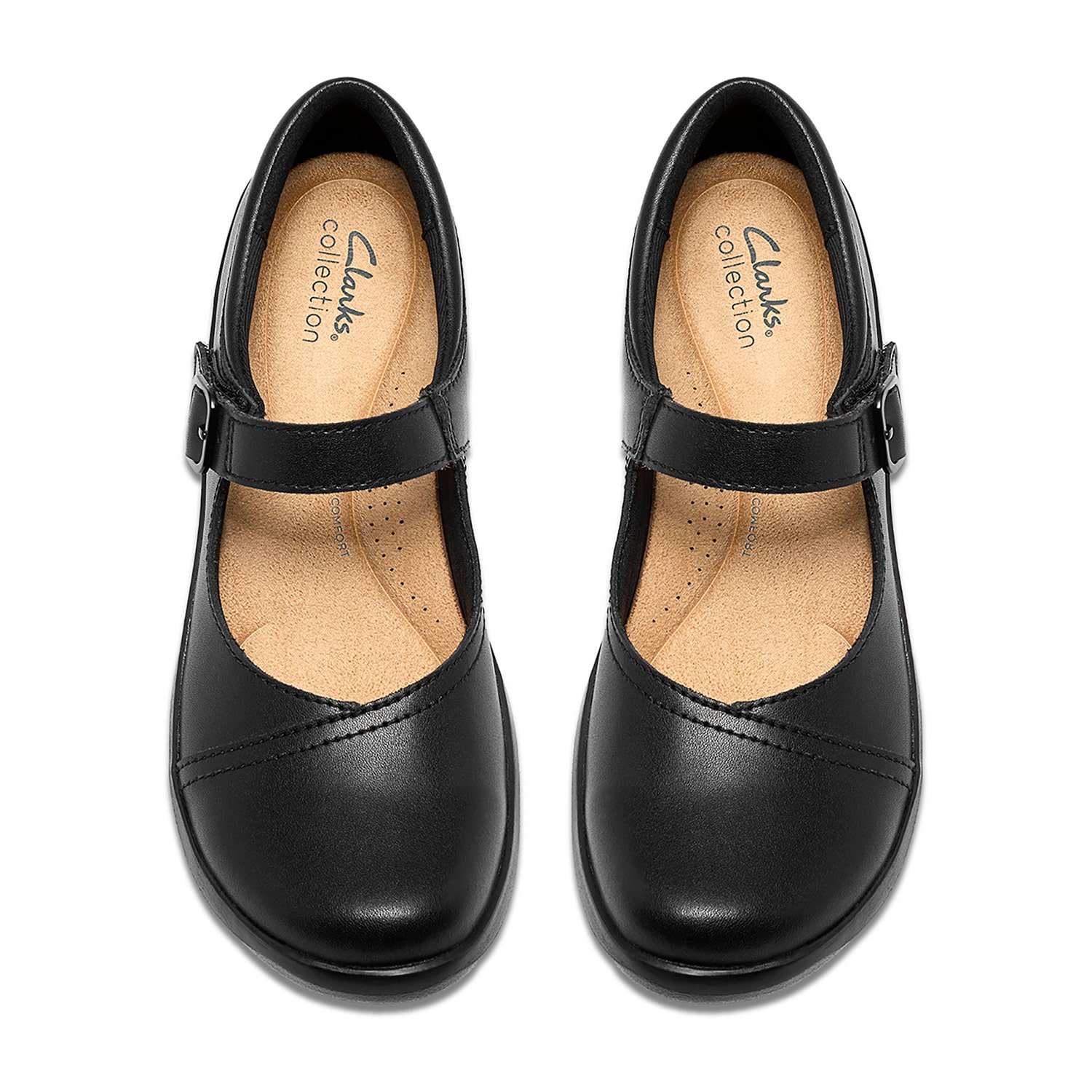 Clarks Angie Jane Womens Round Closed Toe Mary Shoes