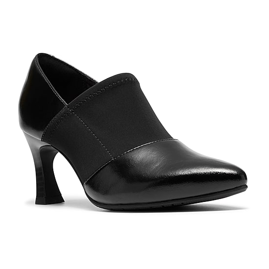 Clarks Tammitha Sleek Womens Pointed Closed Toe Flared Heel Pumps