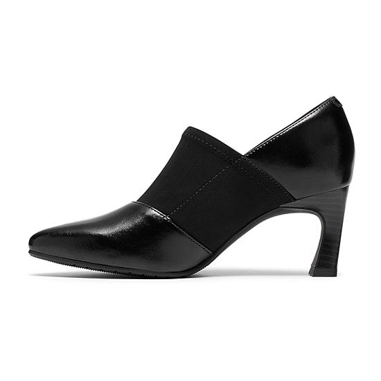 Clarks Tammitha Sleek Womens Pointed Closed Toe Flared Heel Pumps