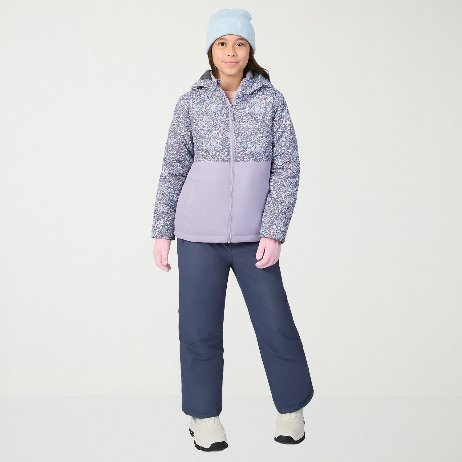 Free Country Big Kid Girls Water Resistant Heavyweight System Jacket