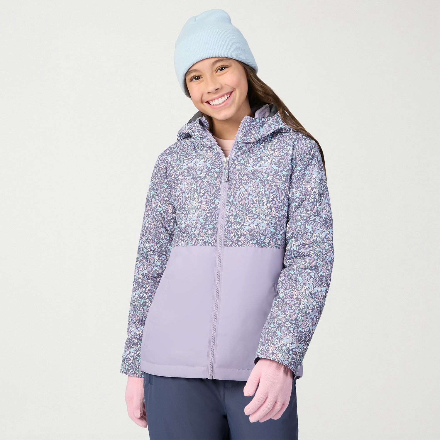 Free Country Big Kid Girls Water Resistant Heavyweight System Jacket