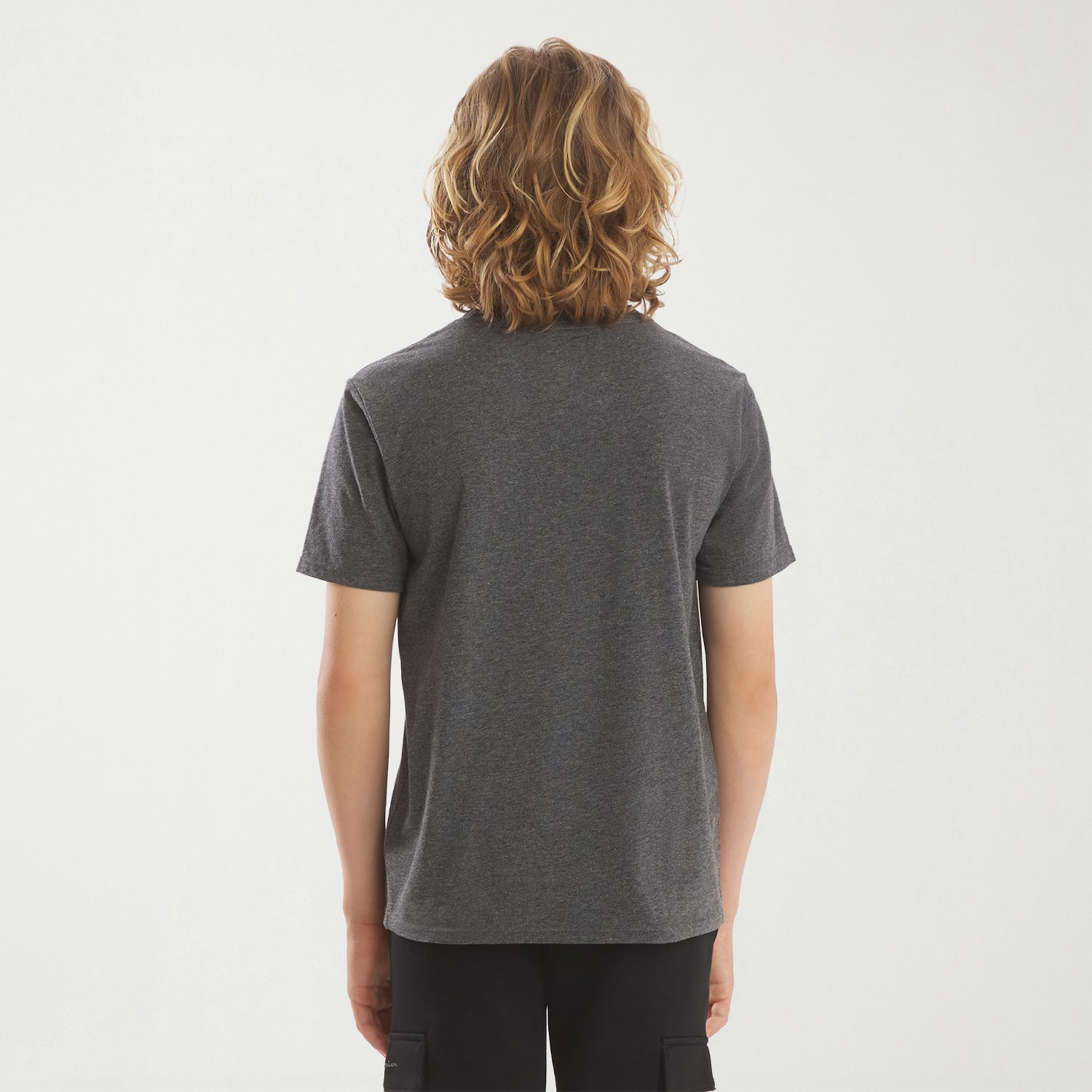 Champion Big Kid Boys Crew Neck Short Sleeve Classic Fit Graphic T-Shirt