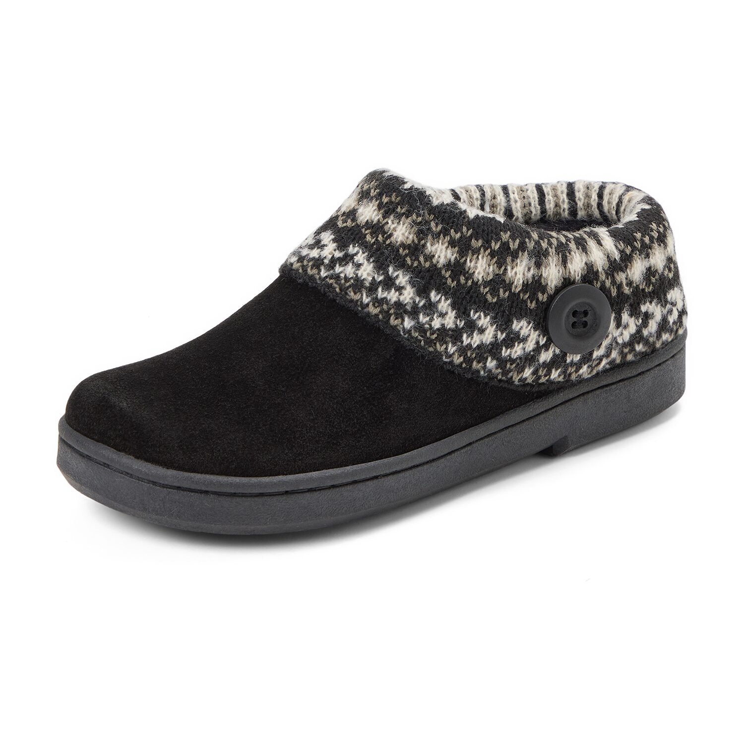 Clarks Womens Memory Foam Slip-On Slippers