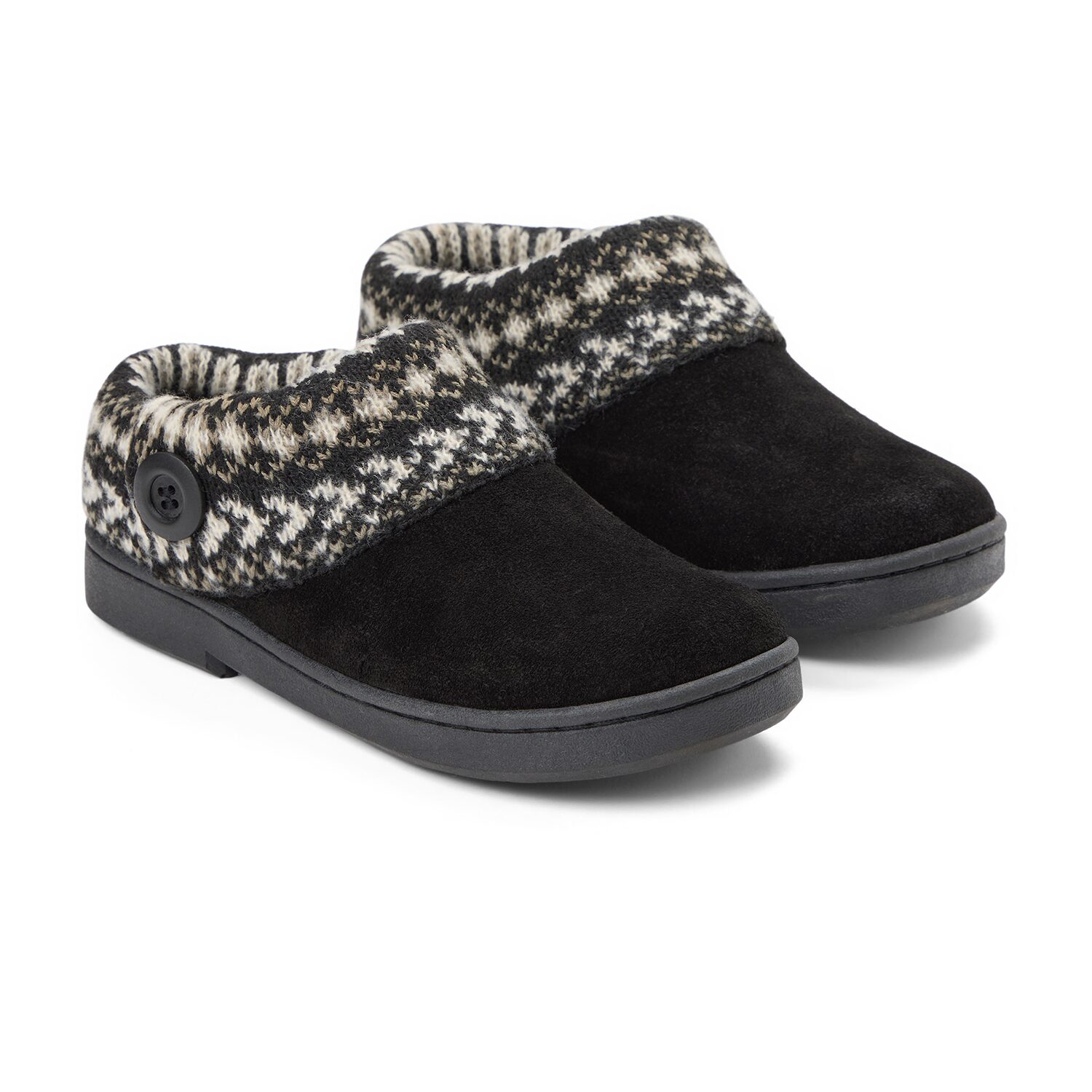 Clarks Womens Memory Foam Slip-On Slippers