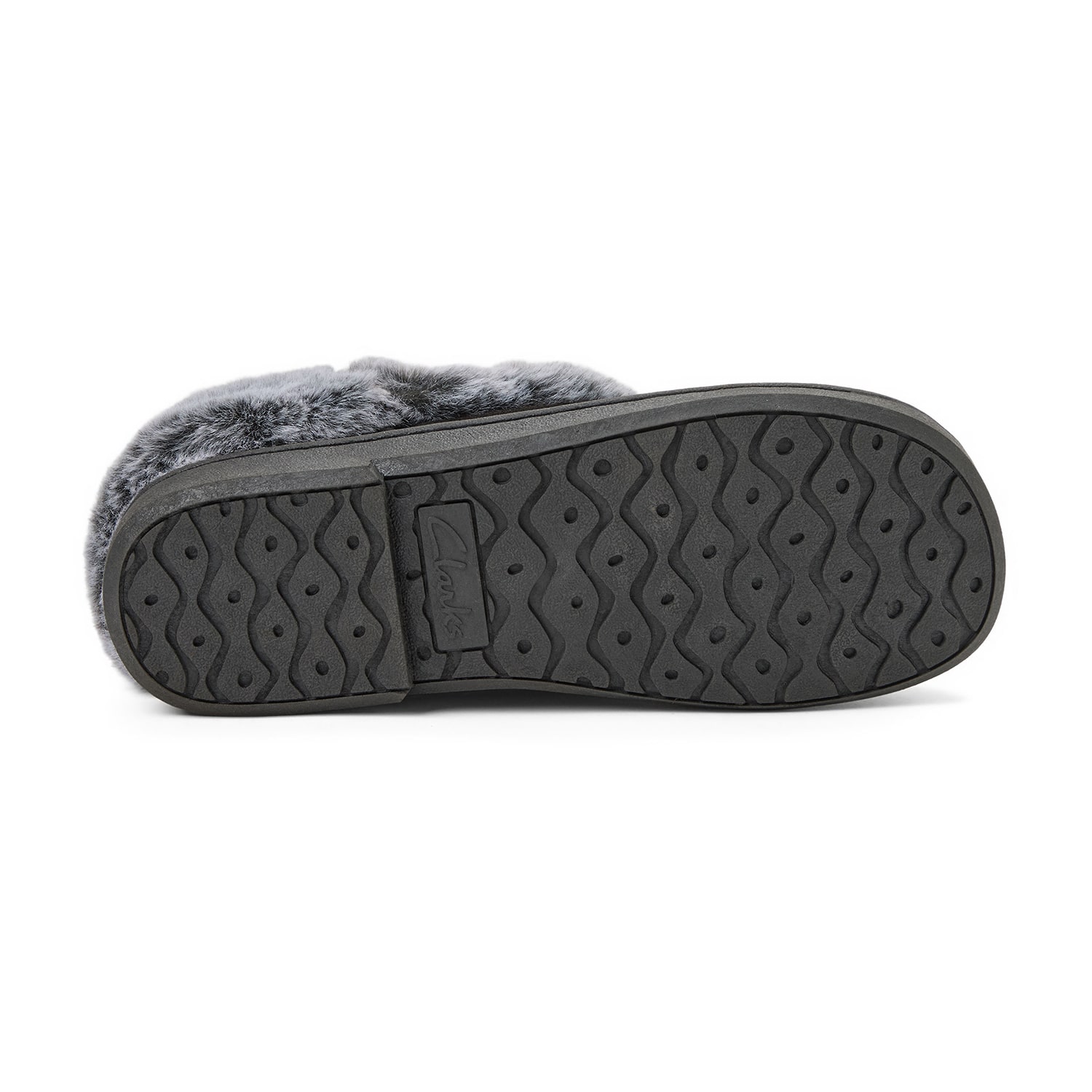 Clarks Womens Memory Foam Slip-On Slippers