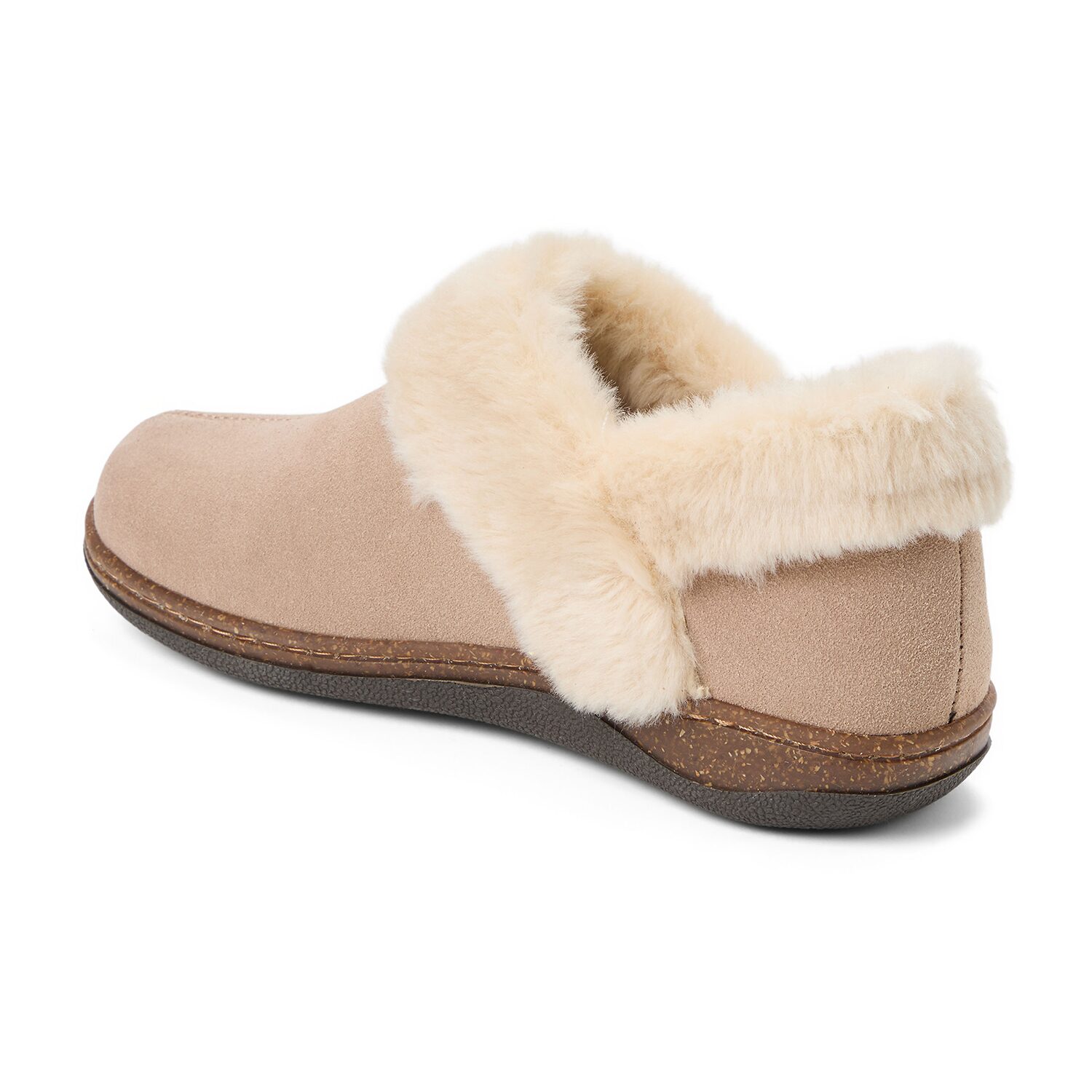 Clarks Womens Memory Foam Slip-On Slippers